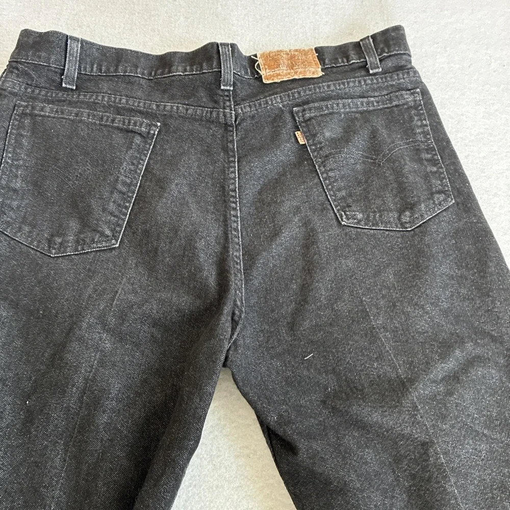 Vintage‎ 90s Levis 540 Brown Tab Jeans Mens 40X30 Black Relaxed Fit 1994